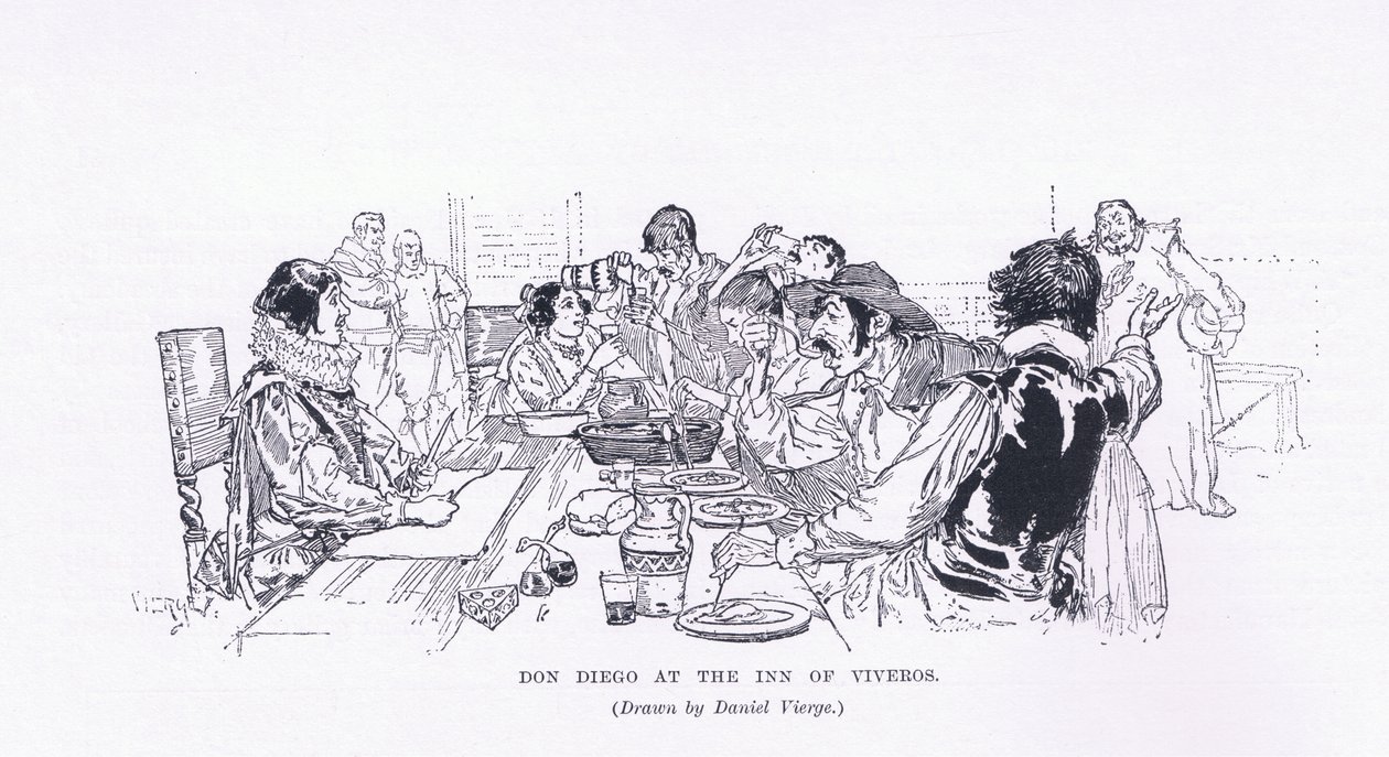 Don Diego, Viveros hanında, The Magazine of Art 1893, Cassell and Company