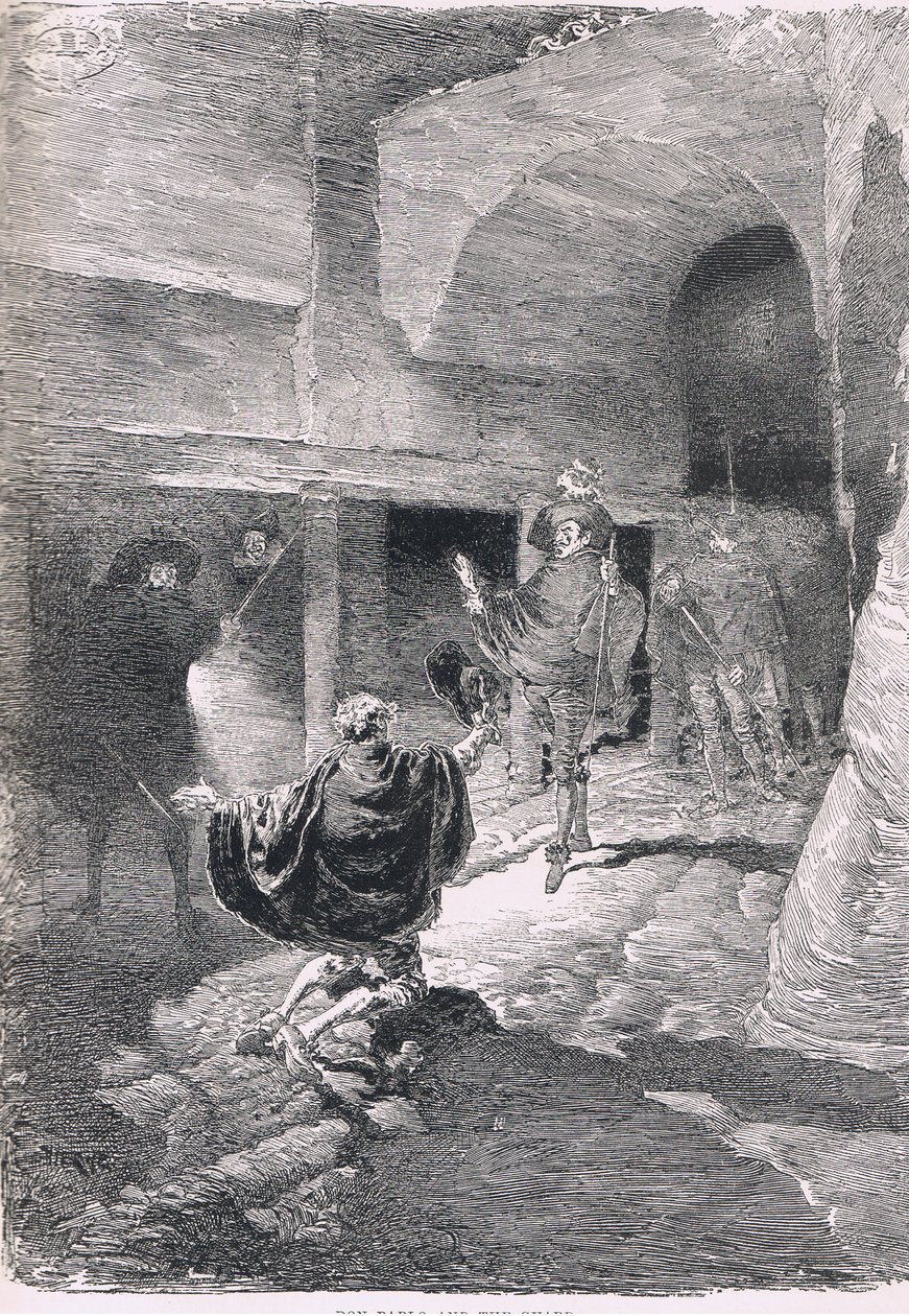 Don Pablo ve gardiyan, The Magazine of Art 1893, Cassell and Company