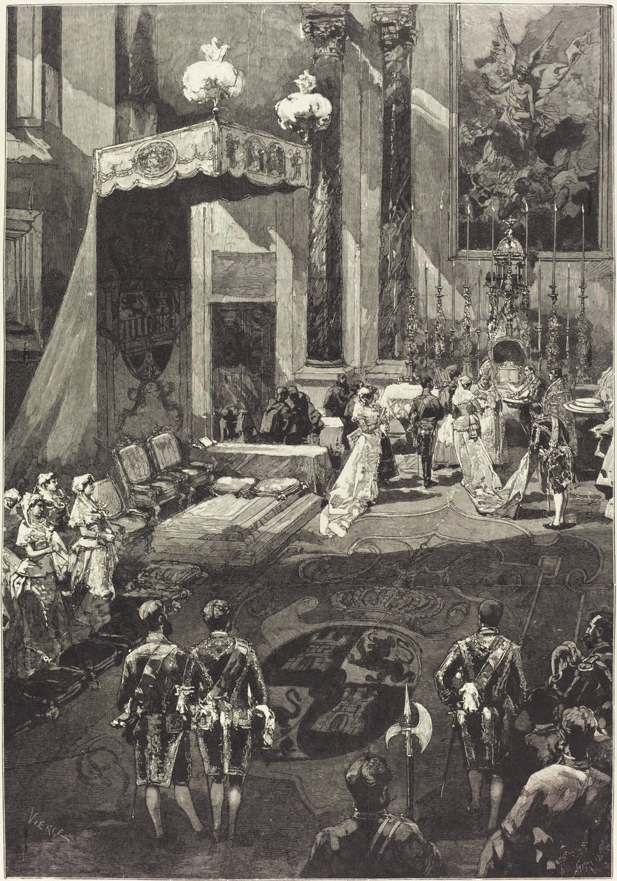 Bir Çocuğun Doğuşu, 1882. by Daniel Urrabieta Vierge