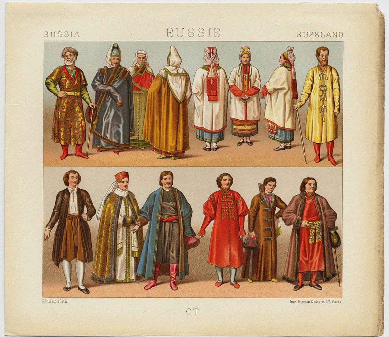 Rus Elbisesi, 1880 by Daniel Urrabieta Vierge