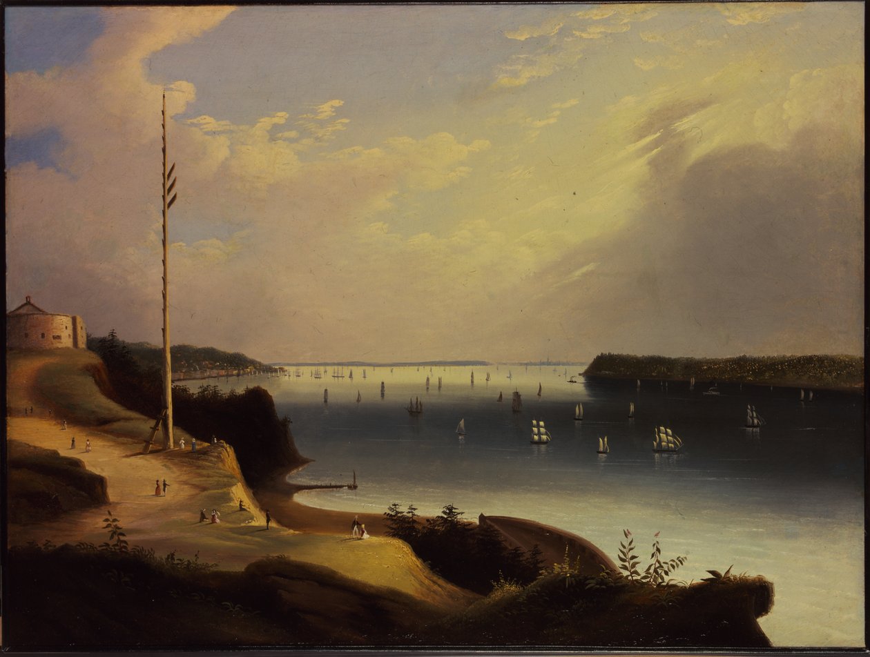 New York Limanı, 1835 dolayları by Daniel Wadsworth