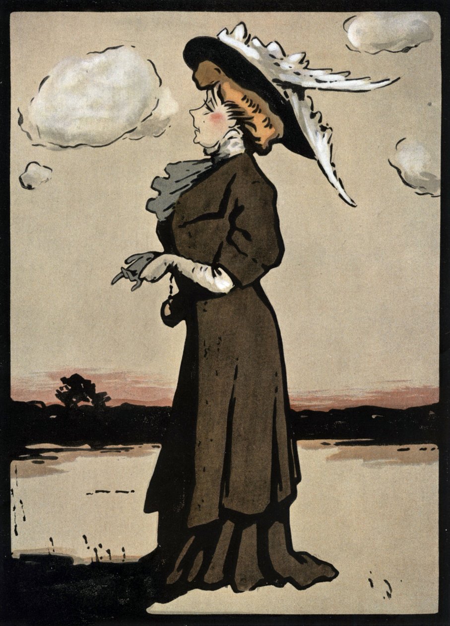 Fransız komedyen ve şarkıcı Marcelle Lender by Daniel de Loscques