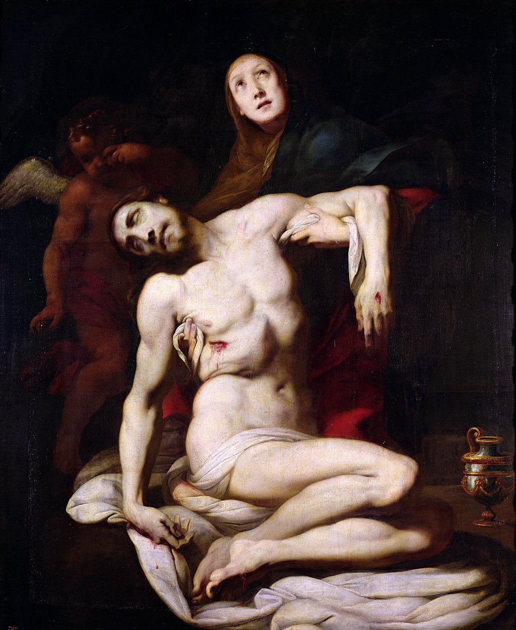 Pieta, 1626 by Daniele Crespi