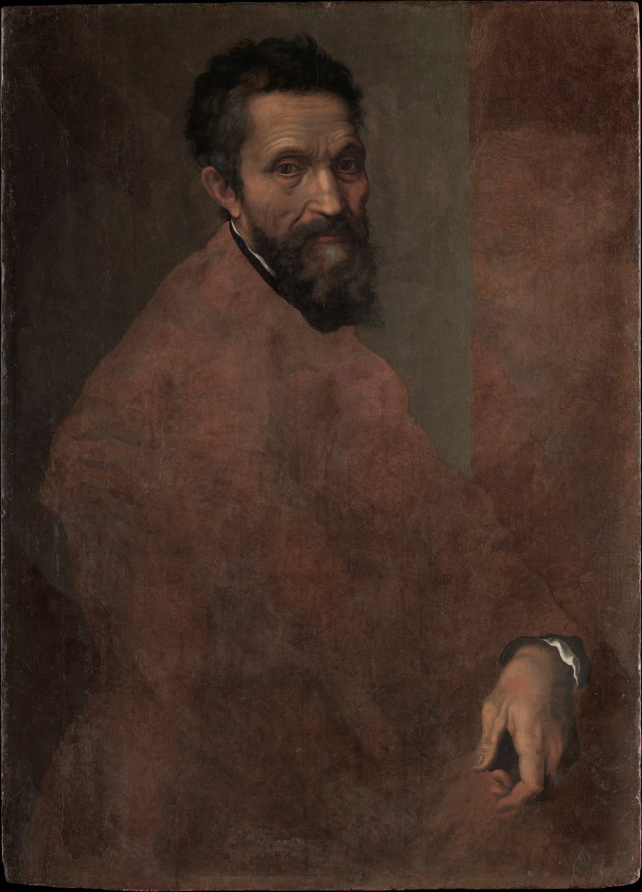Michelangelo Buonarroti (1475-1564) by Daniele da Volterra