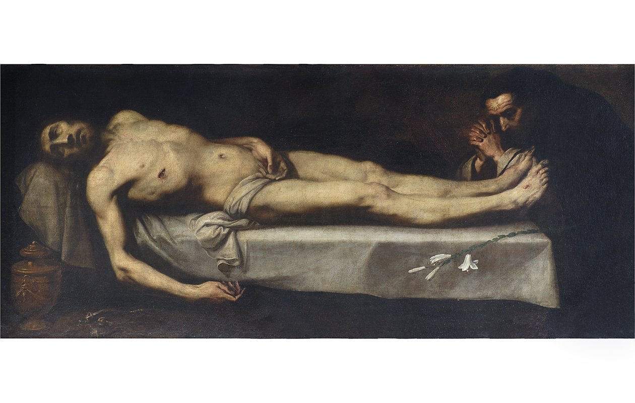 Ölü İsa ve Aziz Dominic de Guzman, 1623 by Daniele Crespi