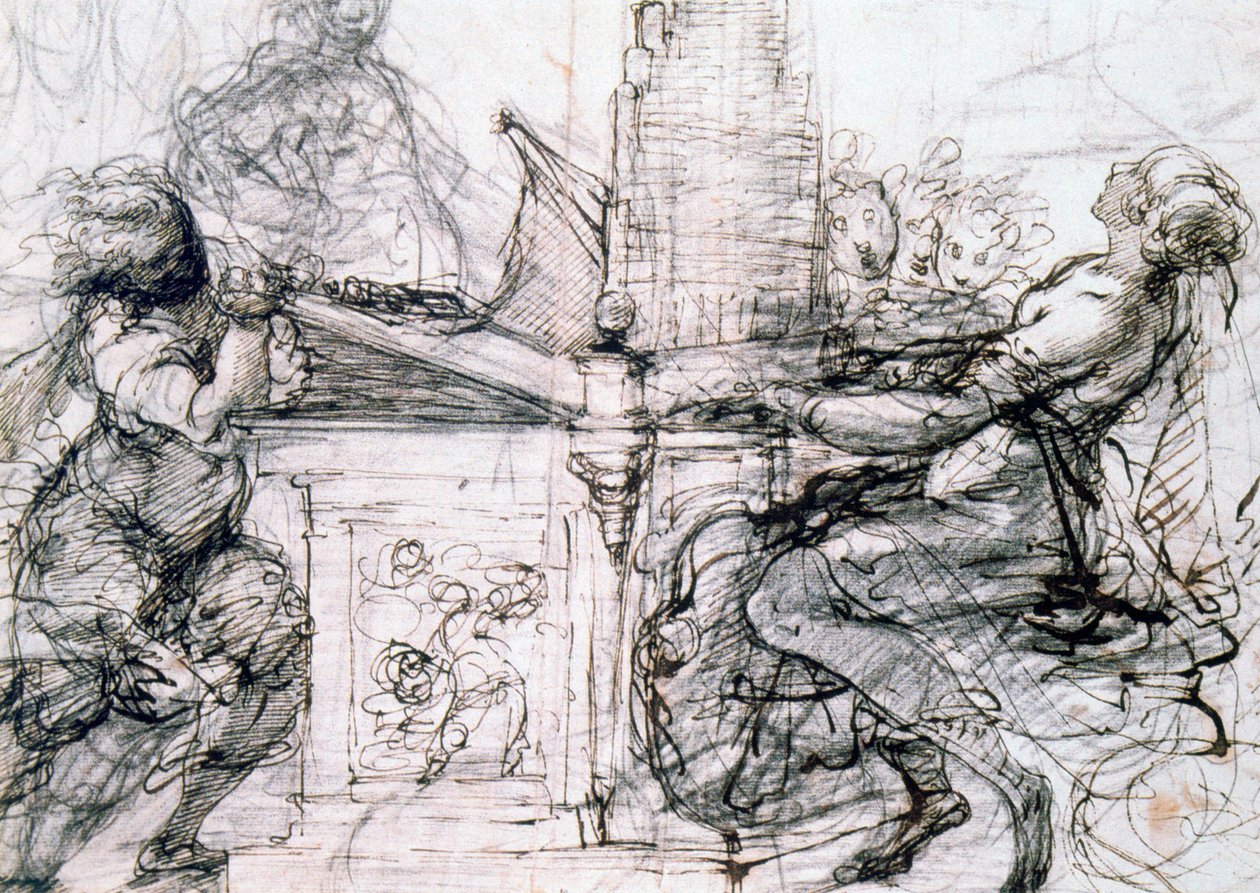 Aziz Cecile veya Cecilia, c1598-1630 by Daniele Crespi