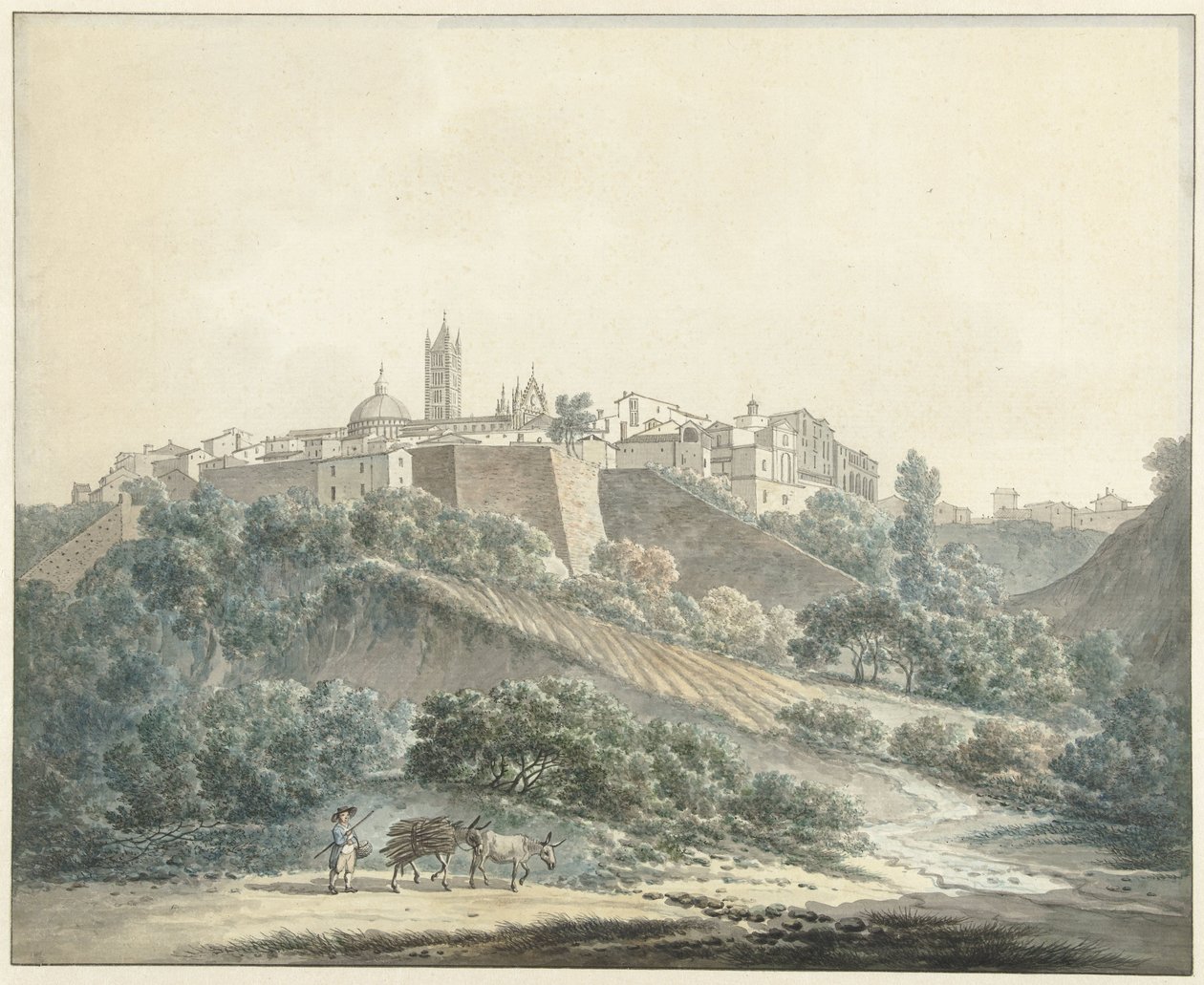 Siena'nın görünümü by Daniël Dupré