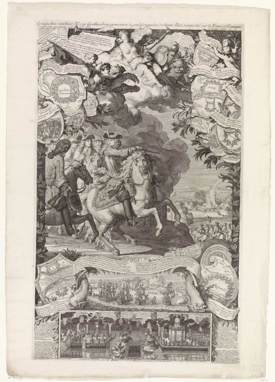 Fransız ve İspanyollara karşı Müttefik zaferi, 1702 Yüksek Müttefik Kuvvetlerinin 1702 yılında Vranckrijck ve İspanya