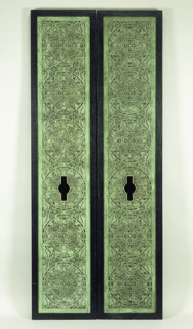 İki asansör paneli, 1894-1895 by Dankmar Adler