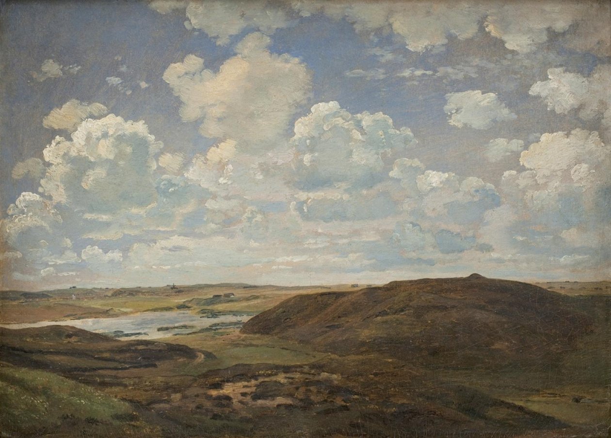 Bir Manzara, Torring, Jutland by Dankvart Dreyer