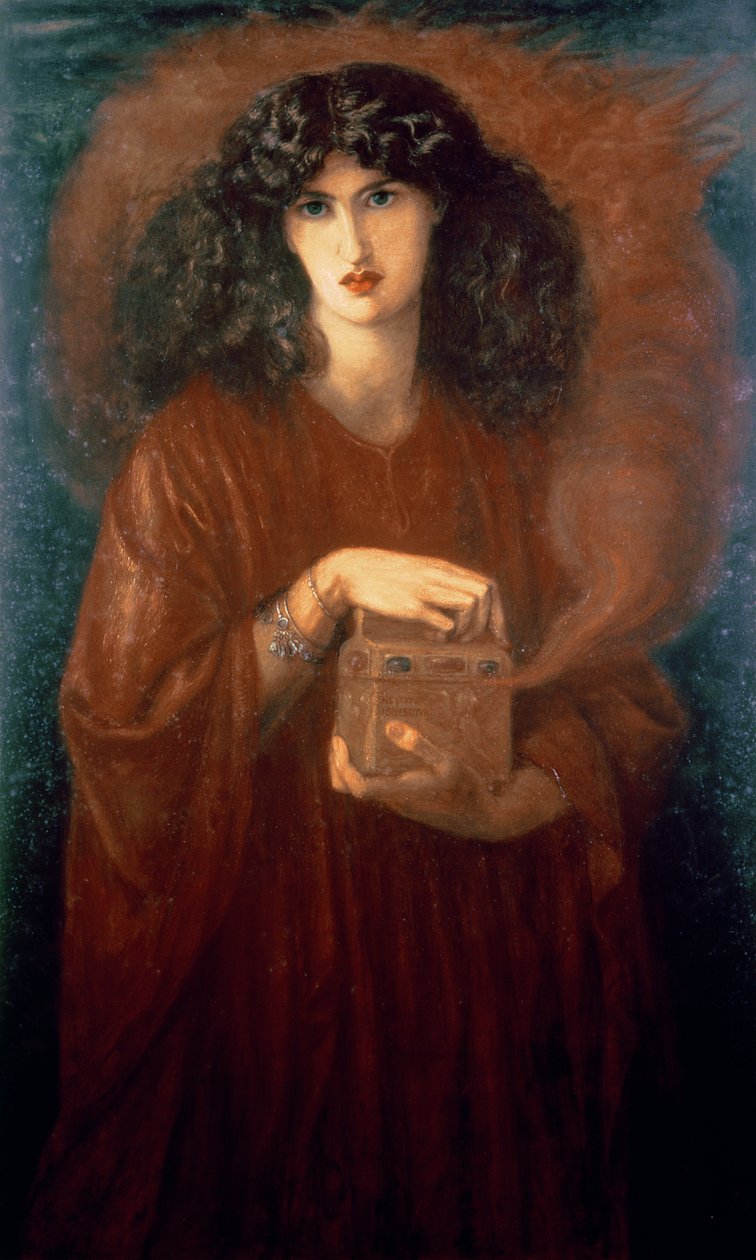 Pandora, 1871 by Dante Gabriel Charles Rossetti