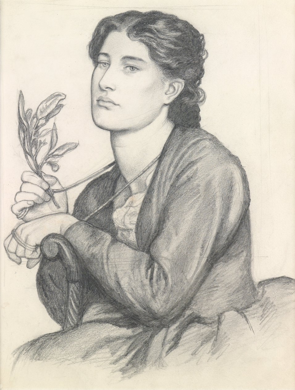 Defne by Dante Gabriel Charles Rossetti