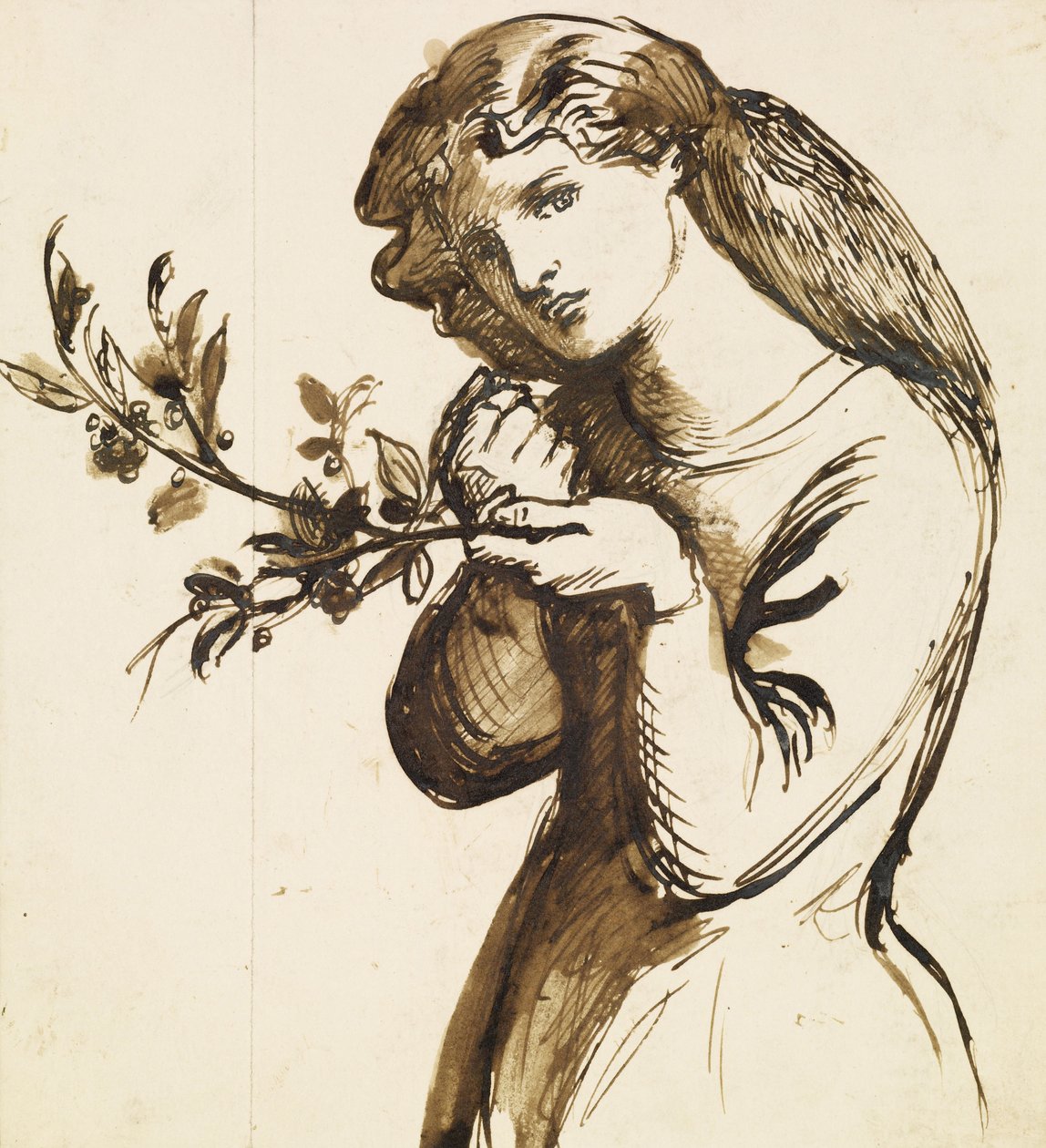 Dişi by Dante Gabriel Charles Rossetti