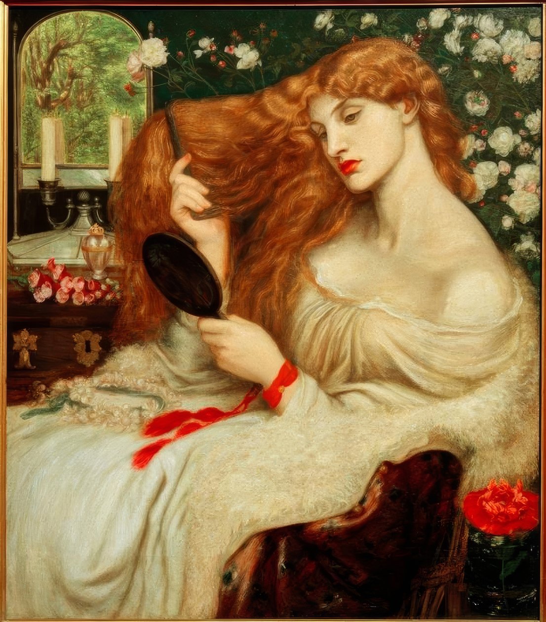 Leydi Lilith by Dante Gabriel Charles Rossetti