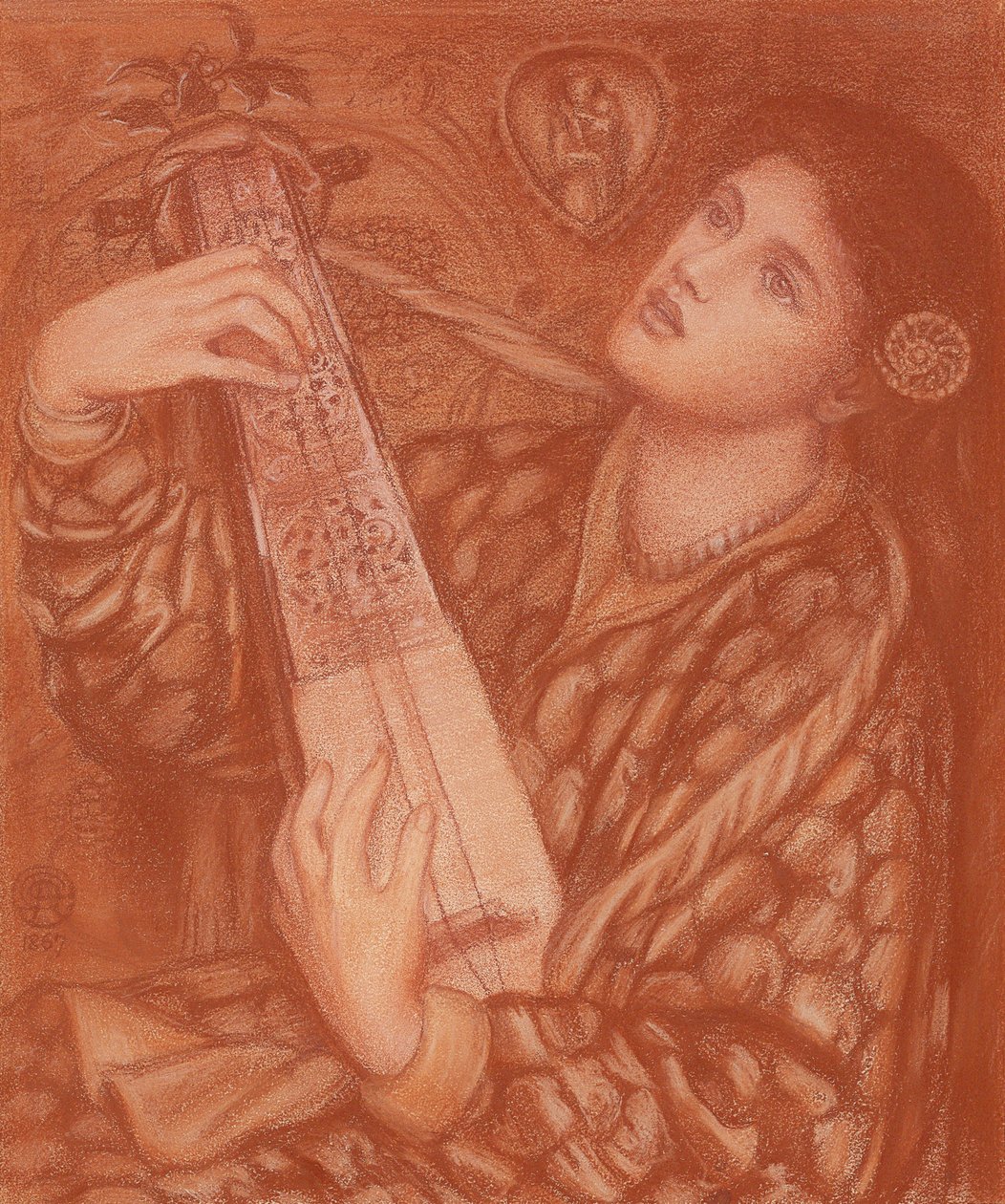Bir Noel Şarkısı, 1867 by Dante Gabriel Charles Rossetti