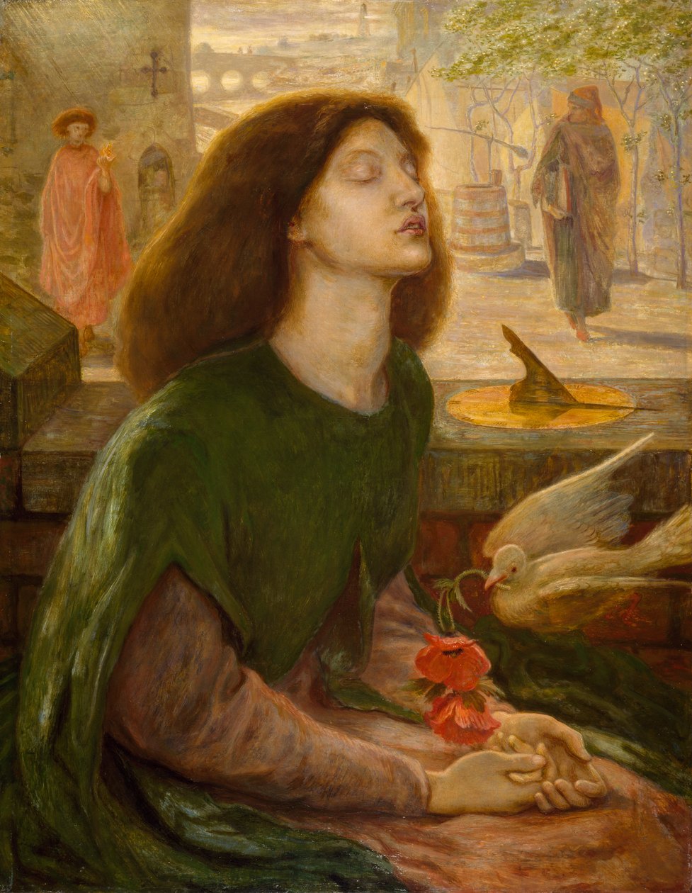 Beata Beatrix, 1862 by Dante Gabriel Charles Rossetti