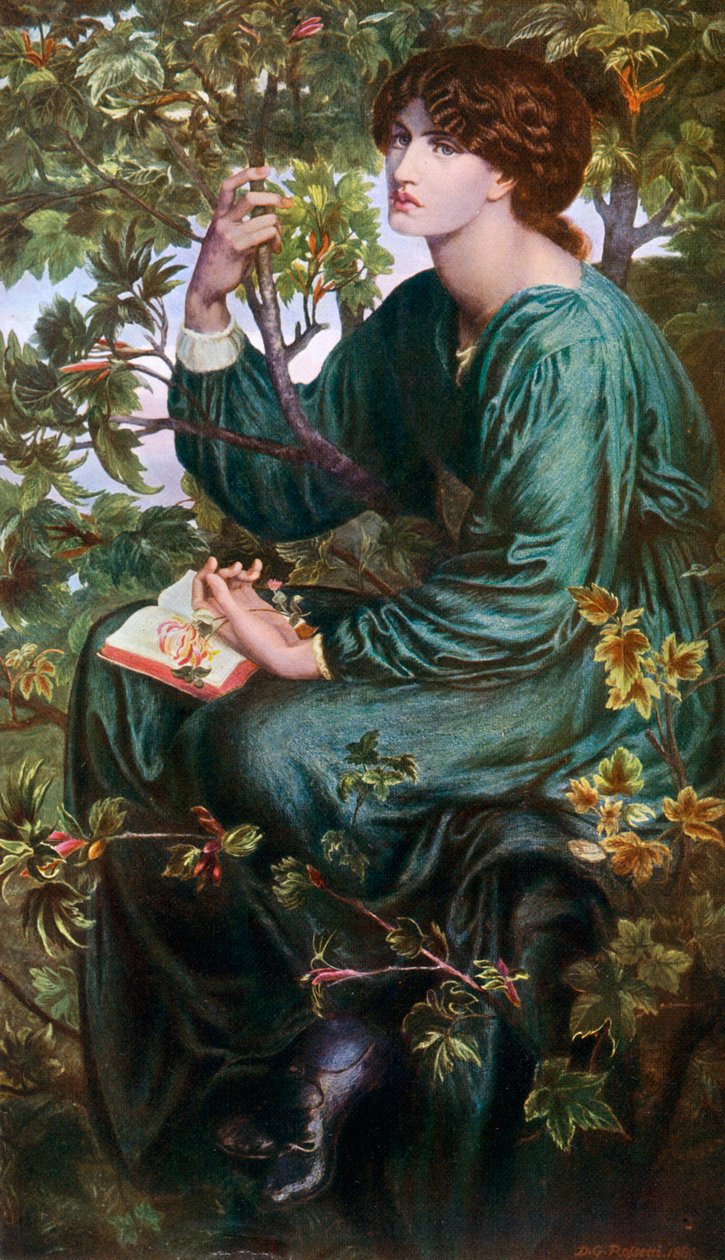 Gündüz Rüyası, 1880, 1912. by Dante Gabriel Charles Rossetti