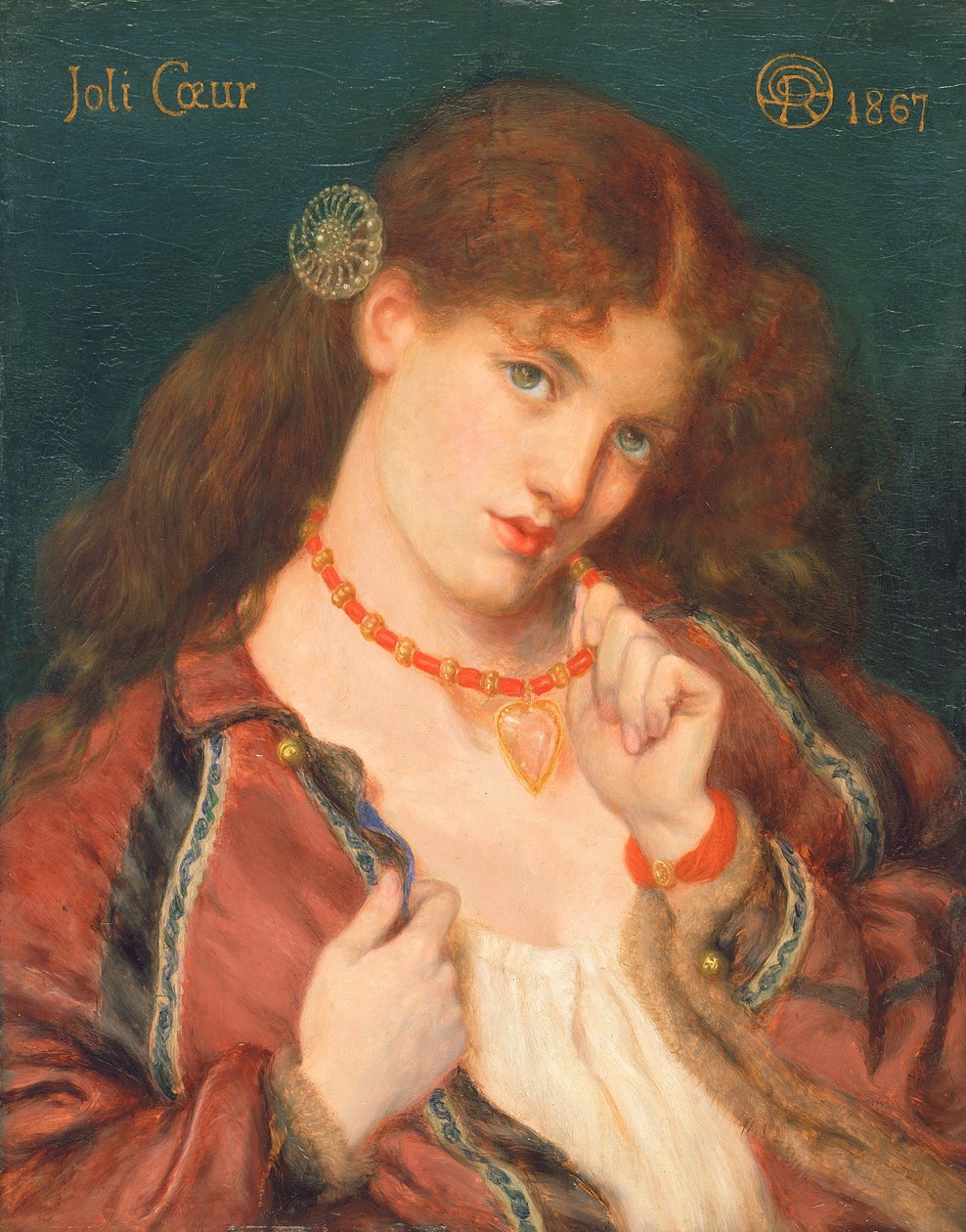 Sevgilim by Dante Gabriel Charles Rossetti