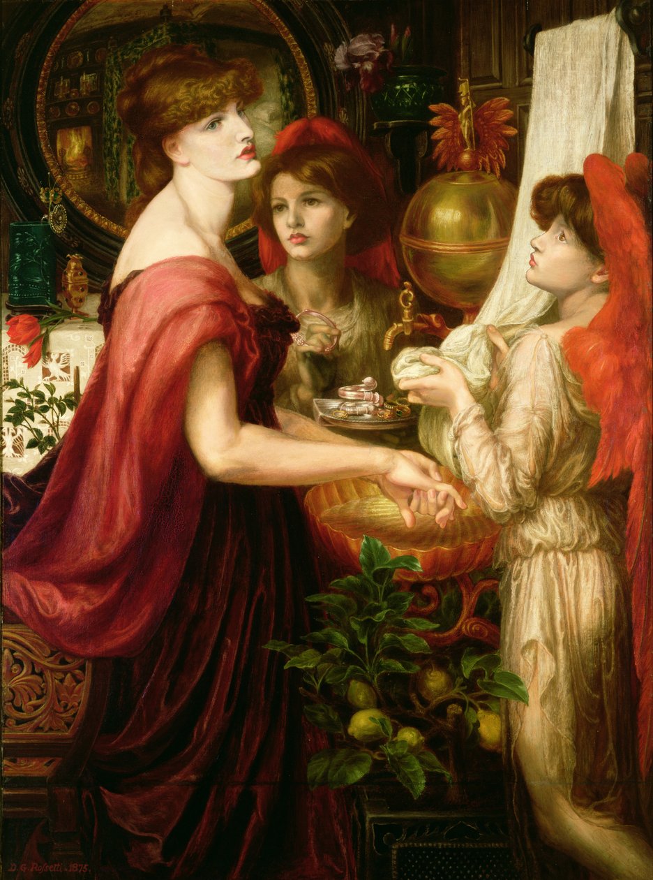 güzel el by Dante Gabriel Charles Rossetti