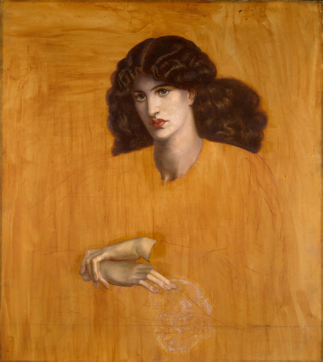 La Donna della Finestra [Merhamet Hanımı] by Dante Gabriel Charles Rossetti