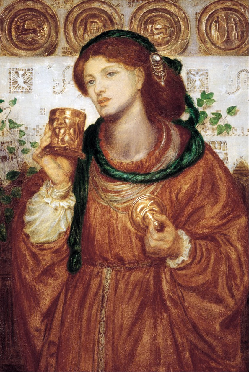 ""The Cup of Love"" Dante Gabriel Rossetti