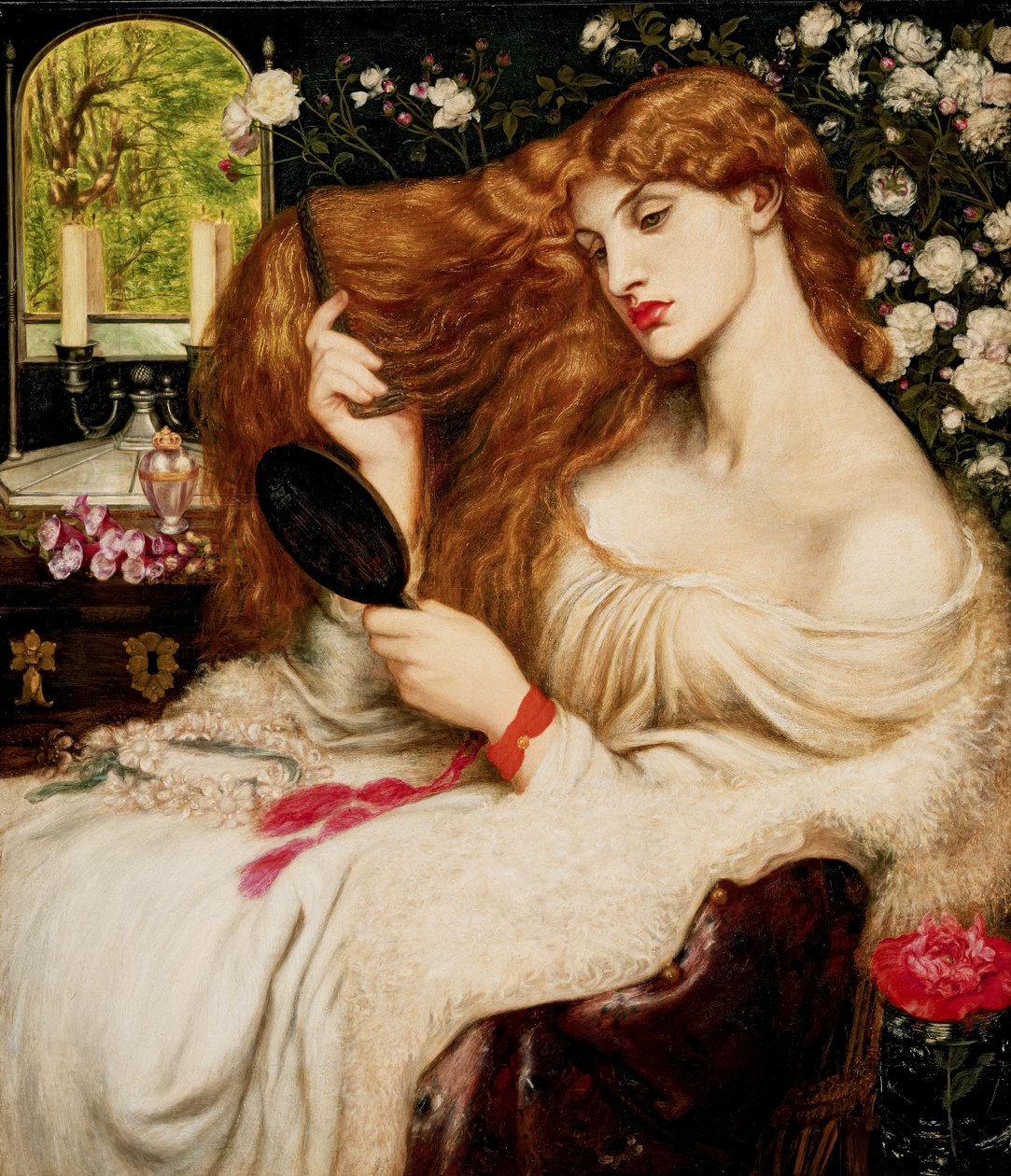 Leydi Lilith by Dante Gabriel Charles Rossetti