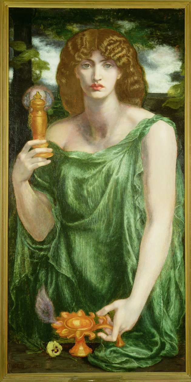 Mnemosyne by Dante Gabriel Charles Rossetti