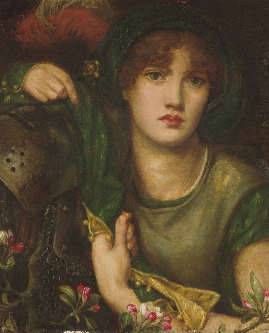 Leydim Greensleeves, 1863 by Dante Gabriel Charles Rossetti
