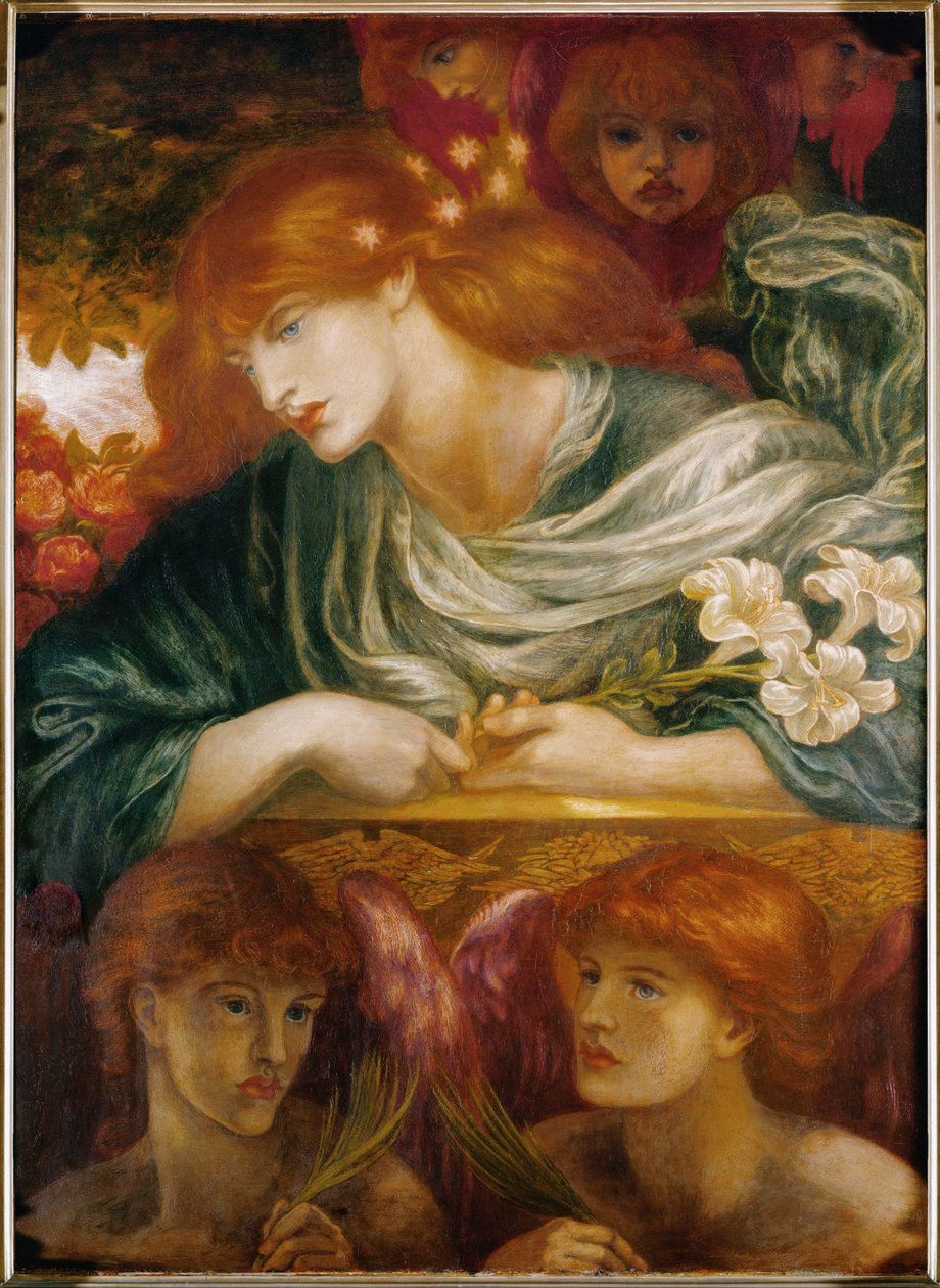 Kutsanmış Damozel by Dante Gabriel Charles Rossetti