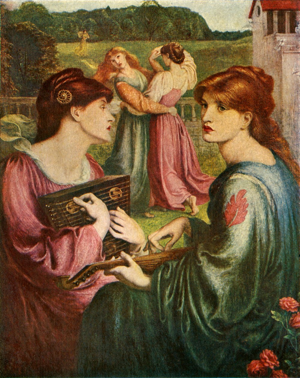 Bower Çayırı, 1850-1872, c1912 by Dante Gabriel Charles Rossetti