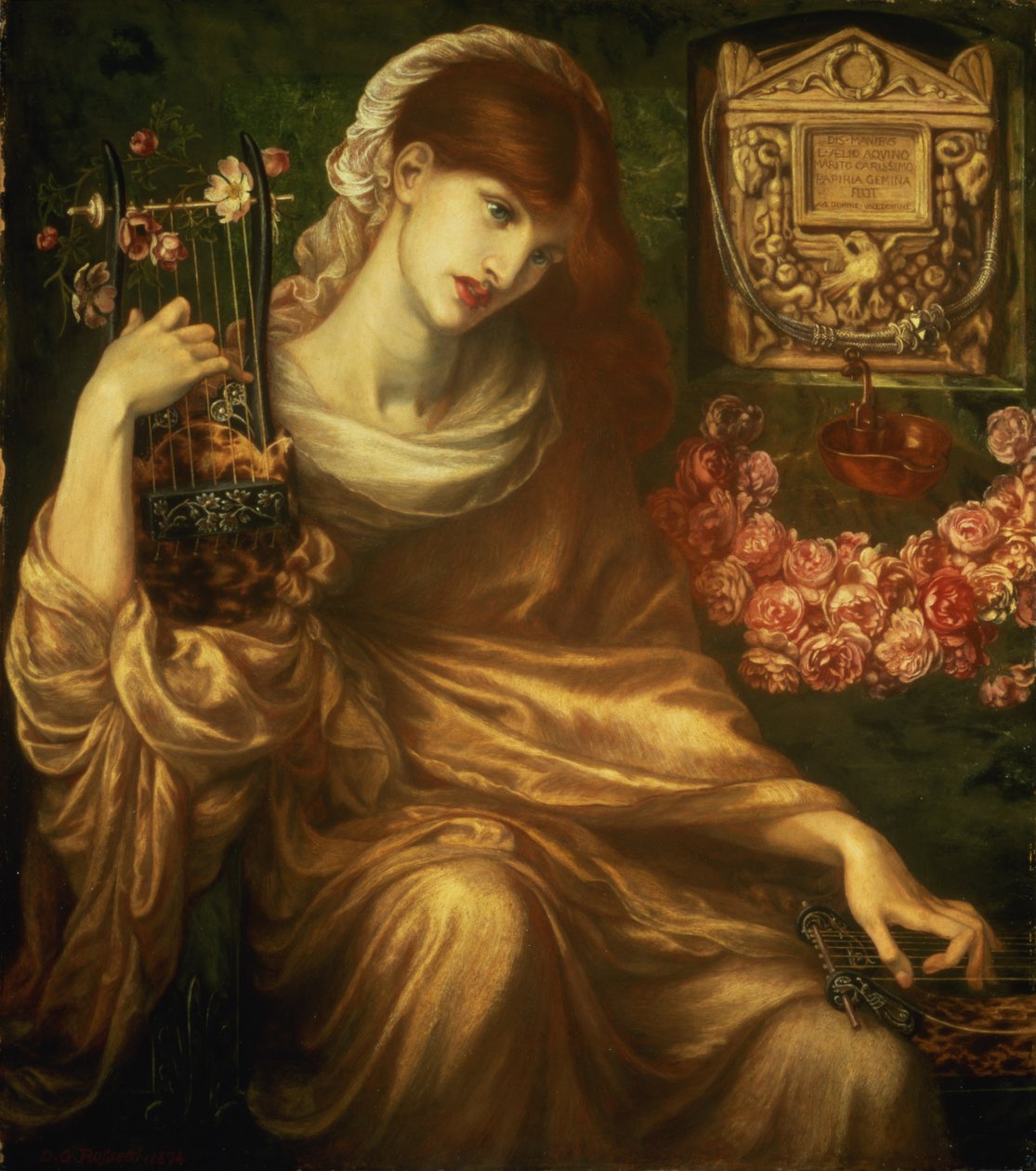 Romalı Dul by Dante Gabriel Charles Rossetti
