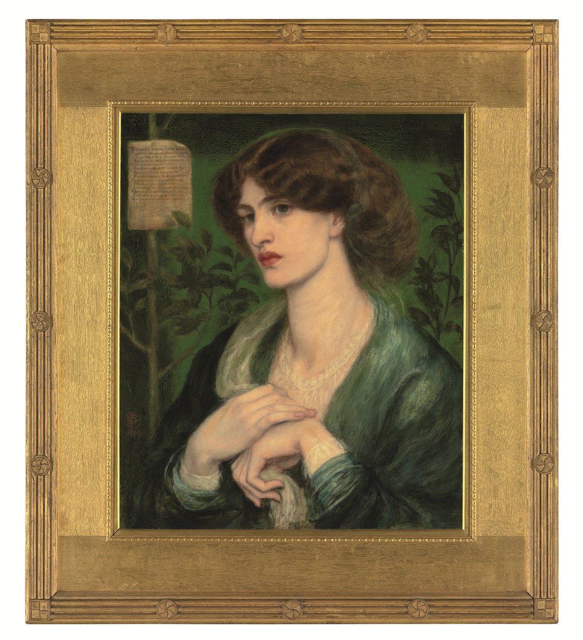 Beatrice'in Selamı by Dante Gabriel Charles Rossetti