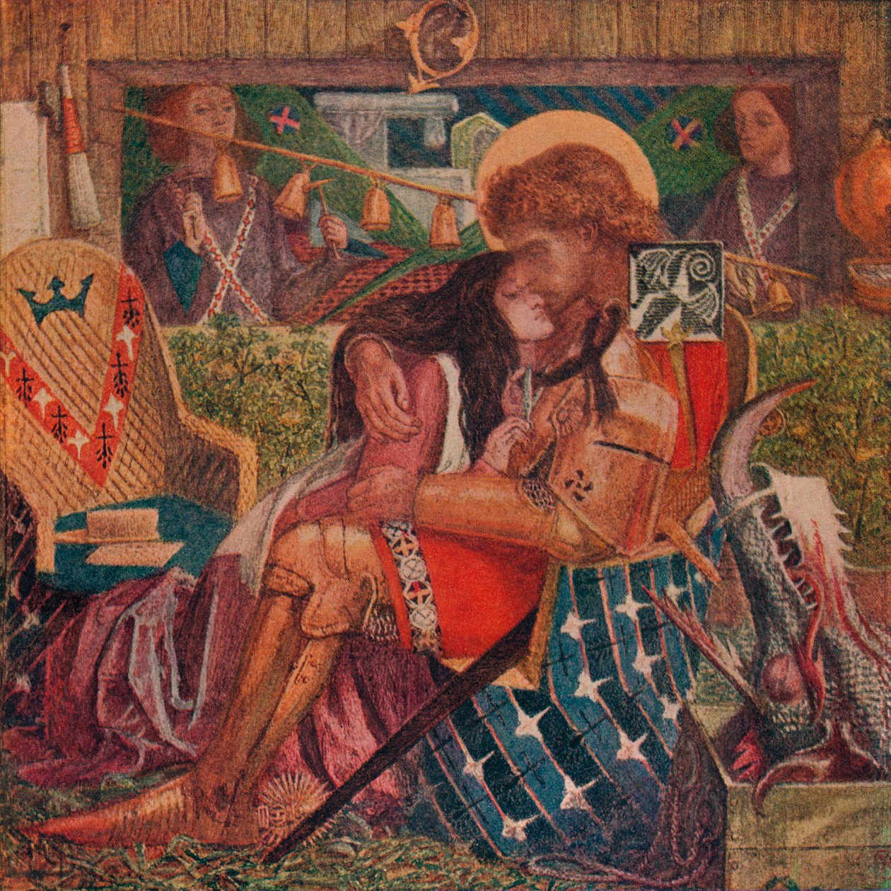 St George ve Prenses Sabra