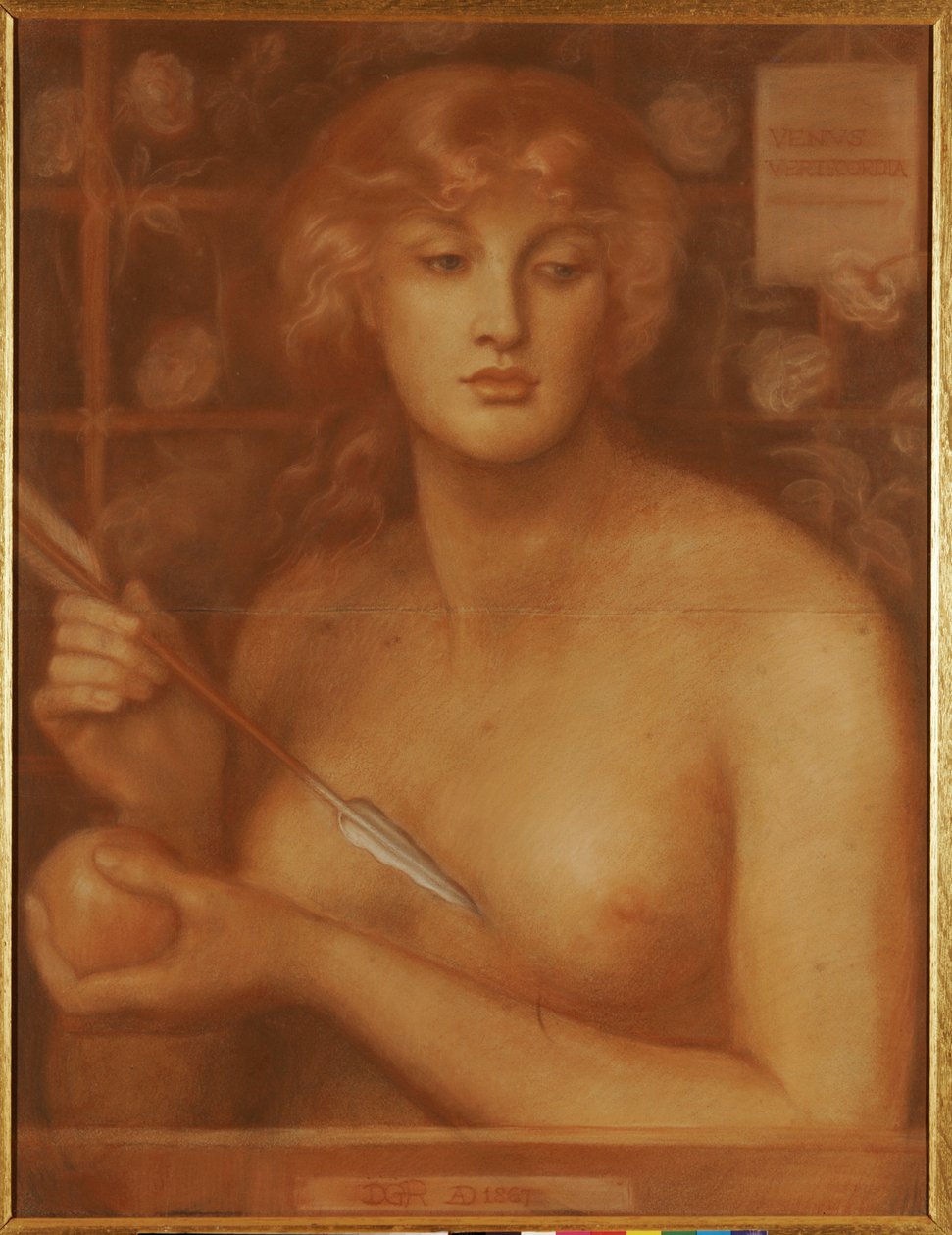 Venüs Verticordia, 1867 by Dante Gabriel Charles Rossetti