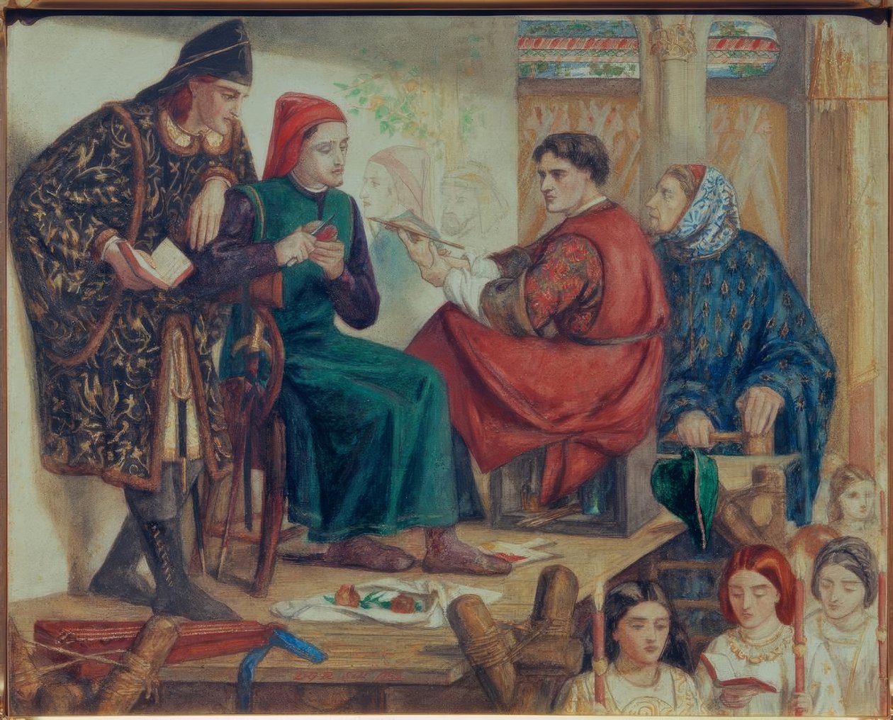 Giotto, Dante