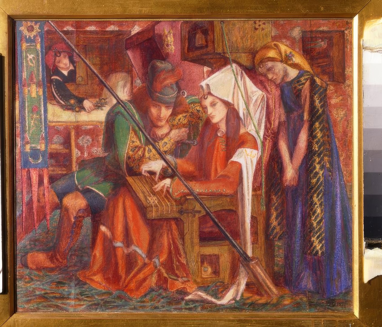 Yedi Kule Şarkısı / 1857 by Dante Gabriel Charles Rossetti