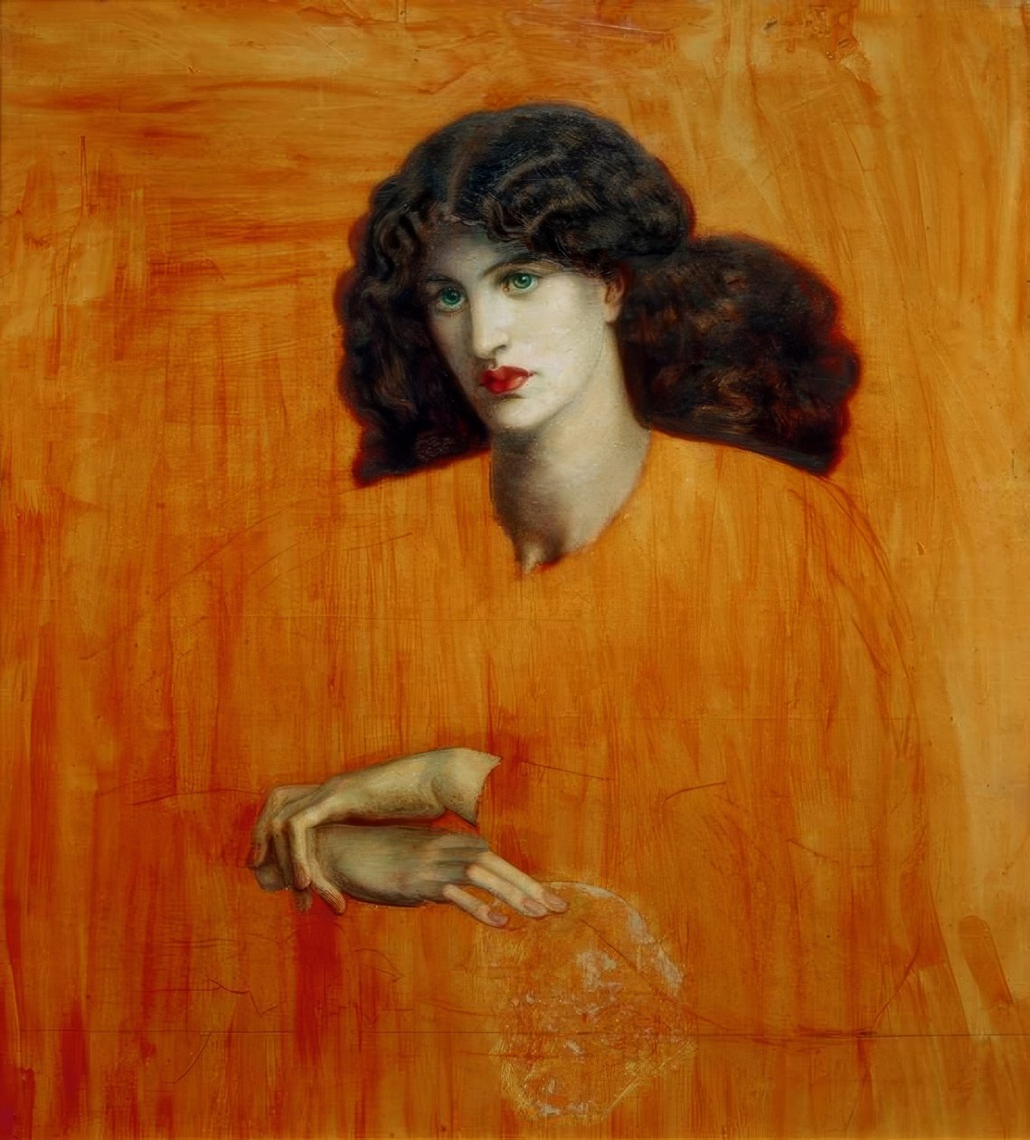 Pencerenin Kadını by Dante Gabriel Charles Rossetti
