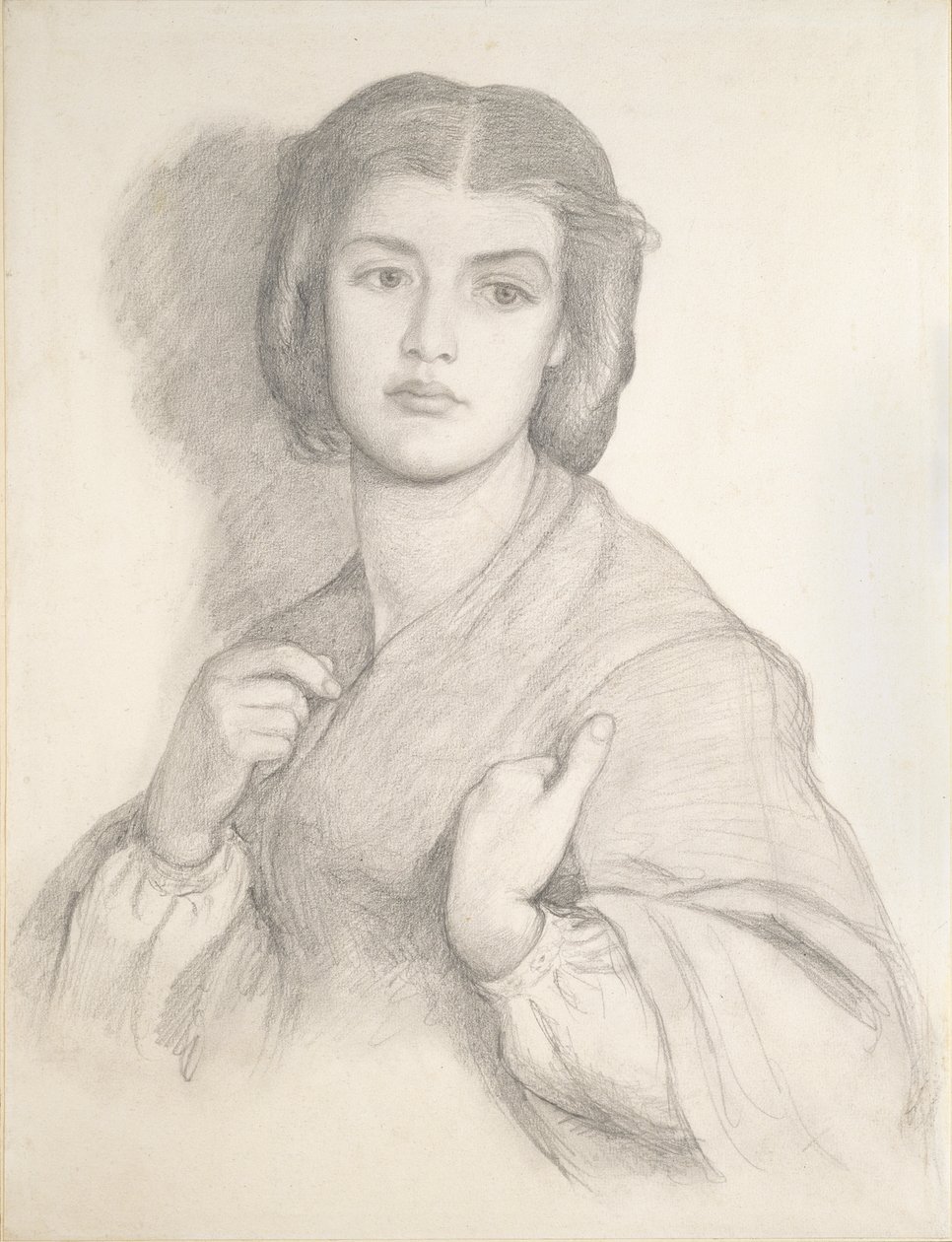 Bir Kadının Portresi, 19. yüzyıl ortası by Dante Gabriel Rossetti