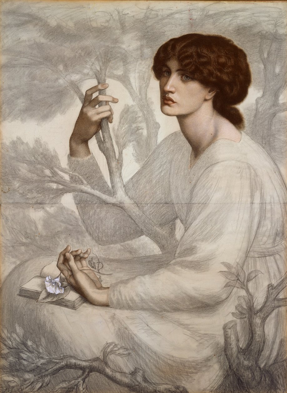 Gündüz Rüyası, 19. yüzyılın sonlarında by Dante Gabriel Rossetti