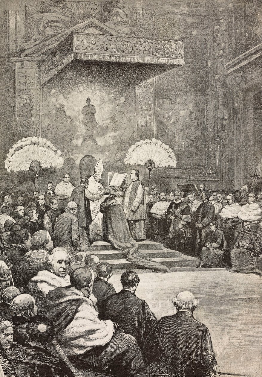 13 Kasım'da, Papa XIII. by Dante Paolocci