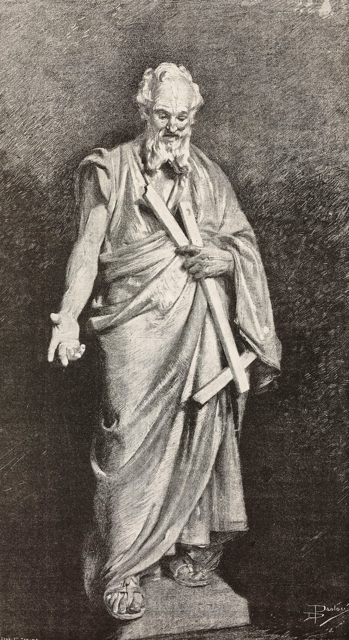Aziz Thomas heykeli by Dante Paolocci