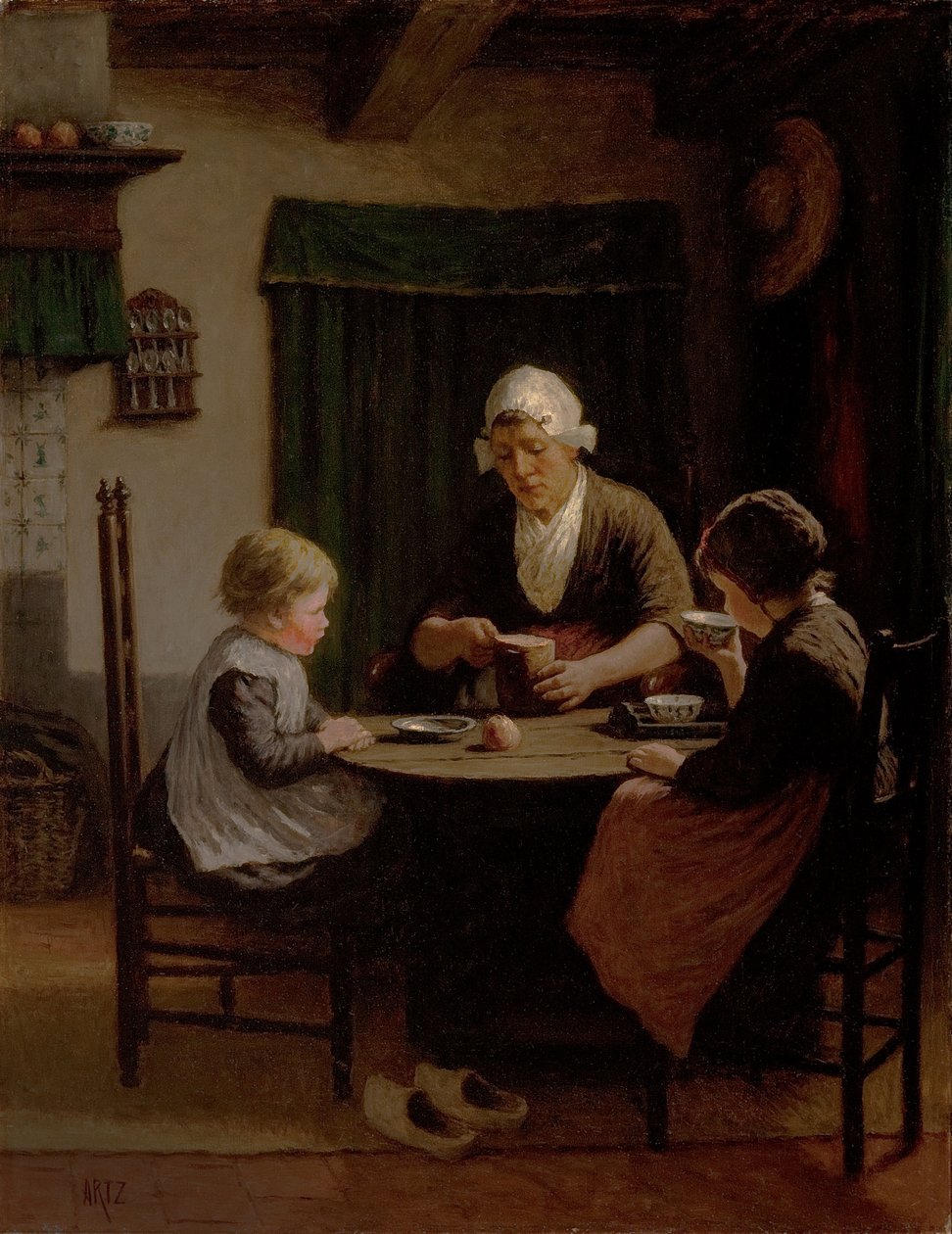 büyükannenin yanında by David Adolph Constant Artz