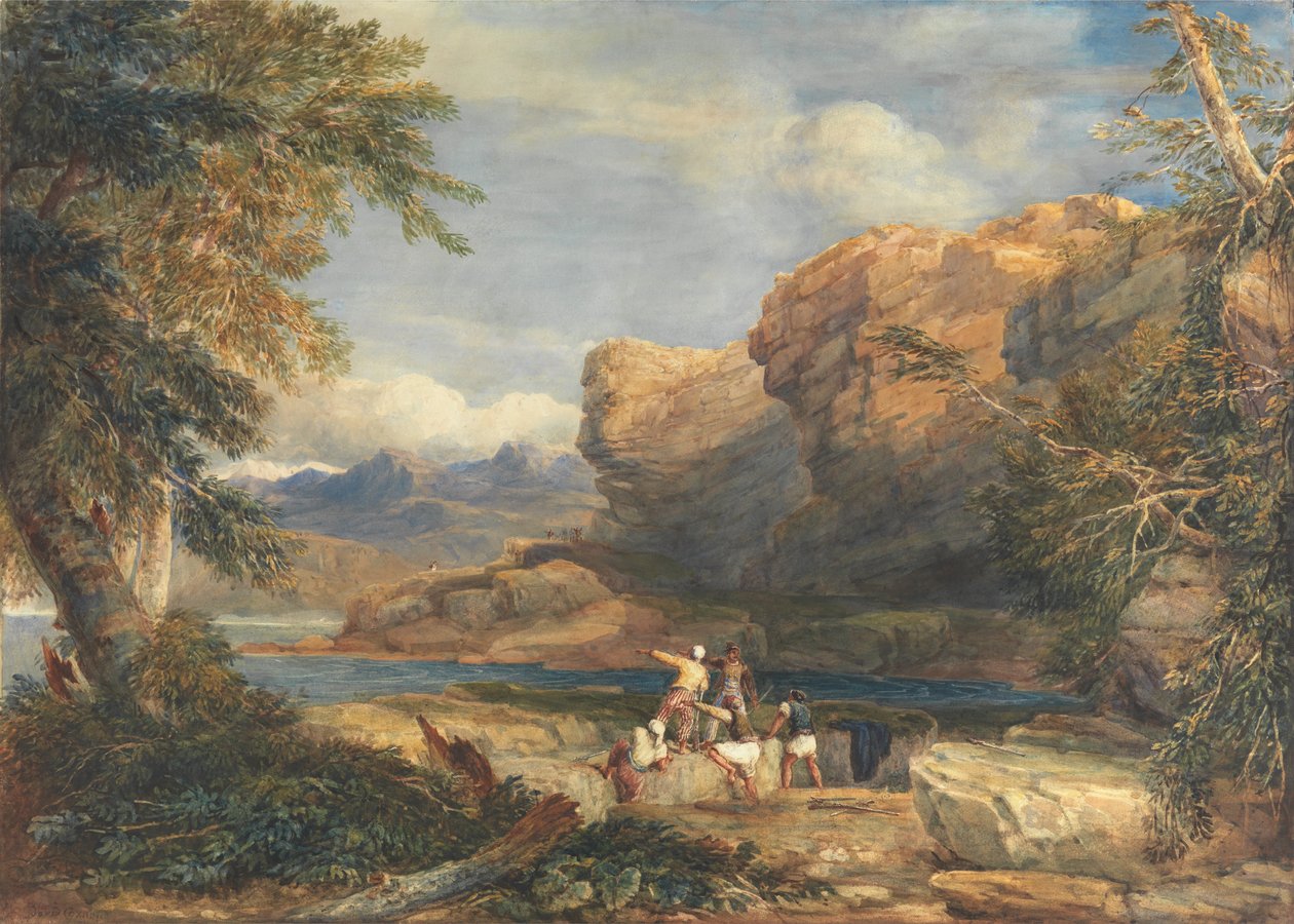 Korsanlar Adası by David Cox