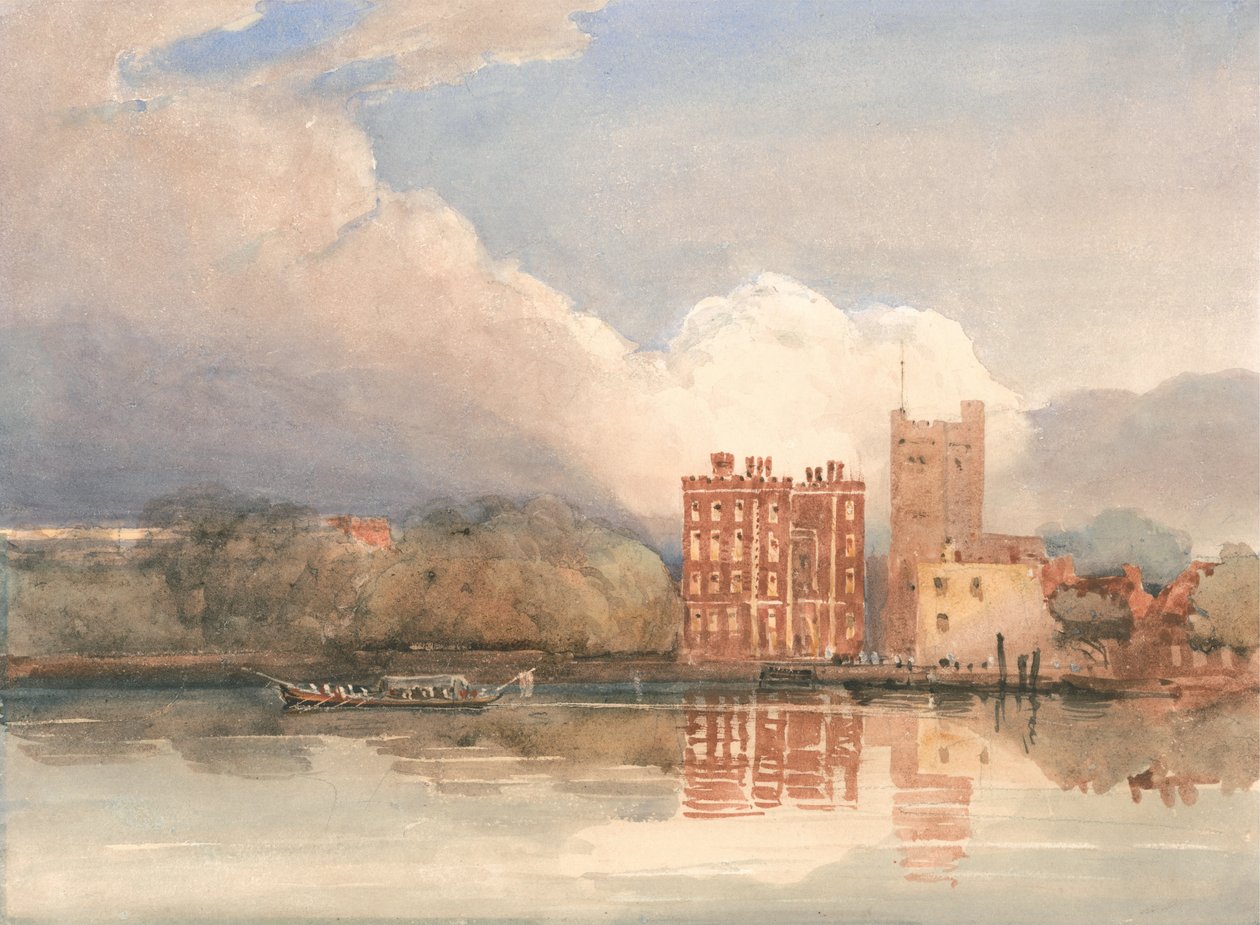 Thames üzerinde Lambeth Sarayı