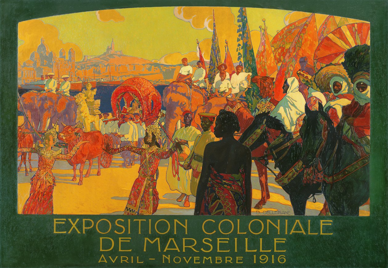 Ulusal Sömürge Sergisi, Marsilya, Nisan-Kasım 1916, 1922 by David Dellepiane