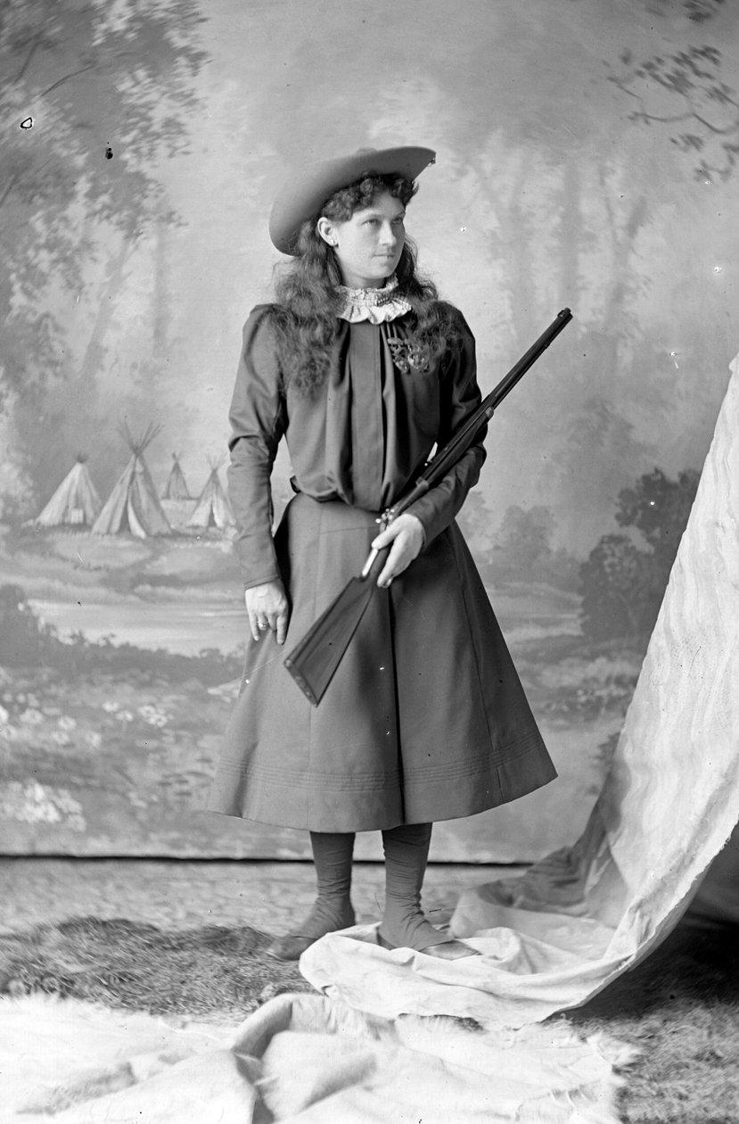Annie Oakley, c.1897-1926 by David Frances Barry