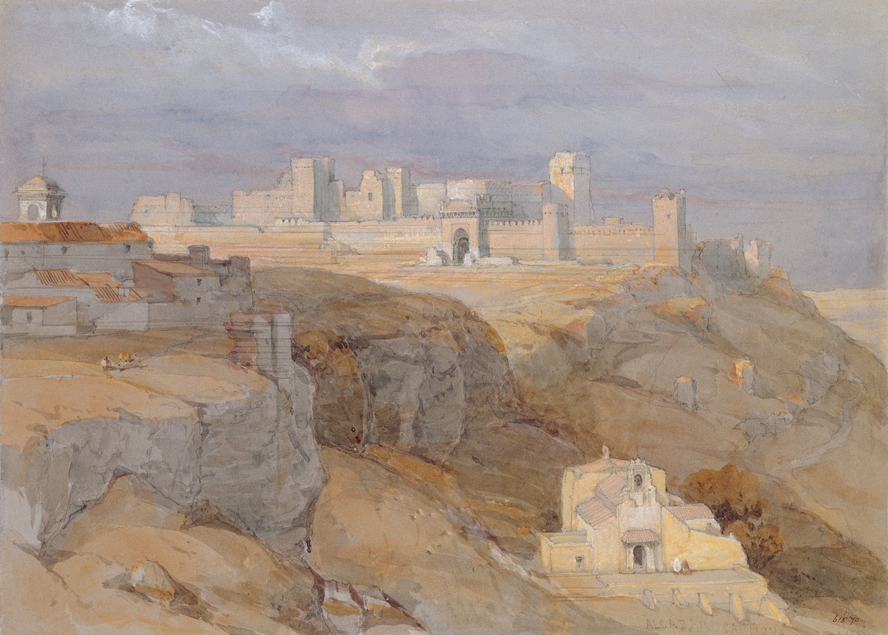 Carmona Alcazar, Endülüs by David Roberts