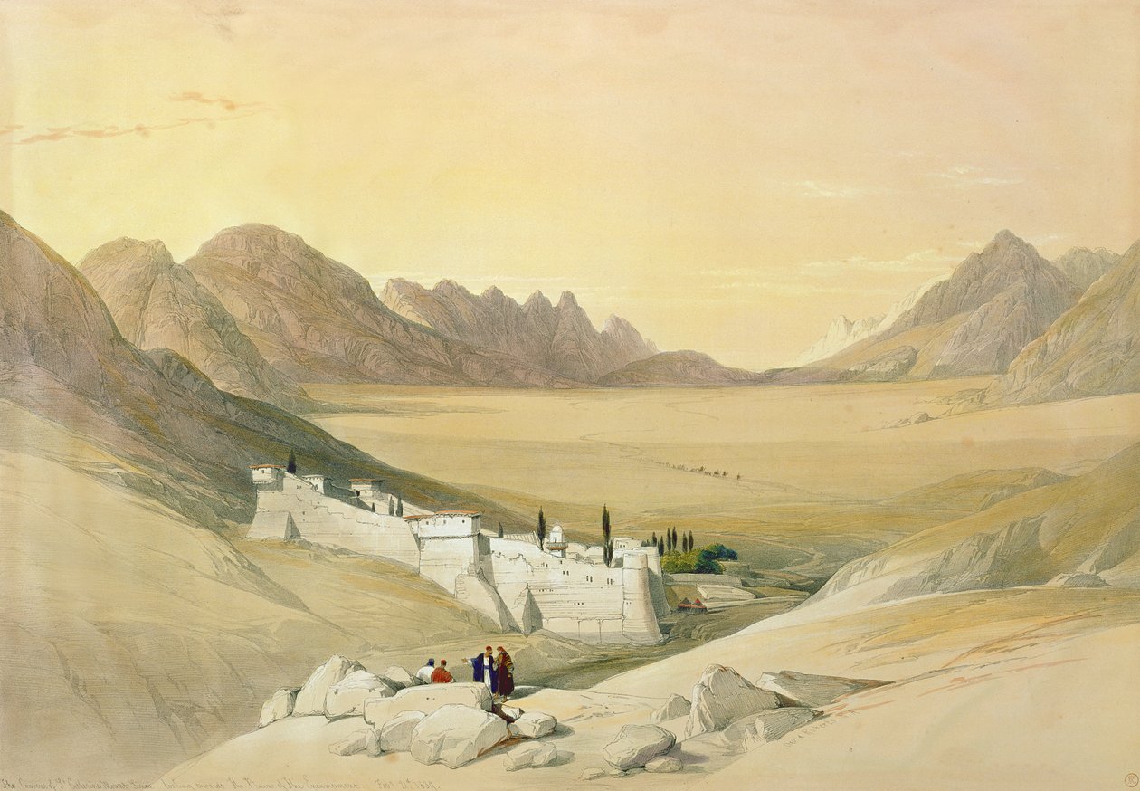 St. Catherine Manastırı, Sina Dağı, Kamp Ovası