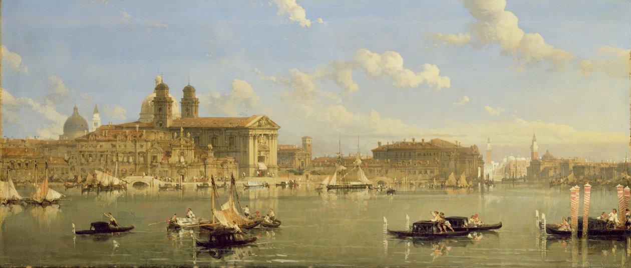 Giudecca, Venedik, 1854 by David Roberts