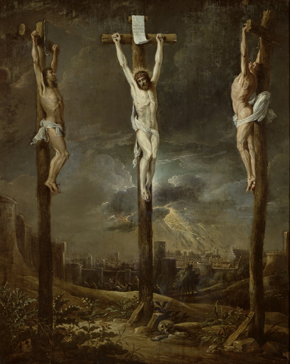 Calvary (karttaki yağ) by David Teniers the Younger